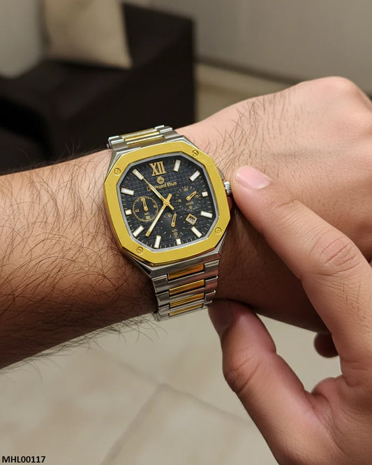 Hexagon Dial Watch